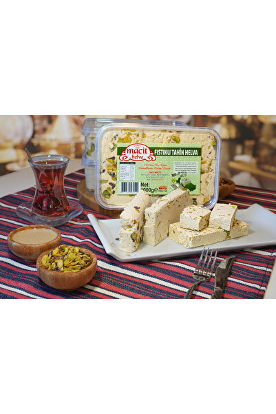 inebolu macit helva 1 كجم حلاوة الطحينة بالفستق (عبوة)