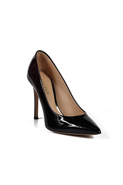Sofia Baldi Elmaira black patent women's stiletto & evening dress