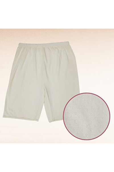 ROSE LİNGERİE 100% cotton perforated underwear shorts