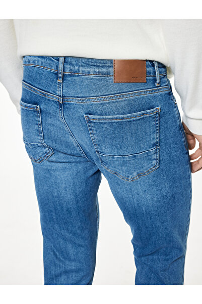 Koton Бавовняні завужені джинсові штани з регулярною талією - Michael Jean