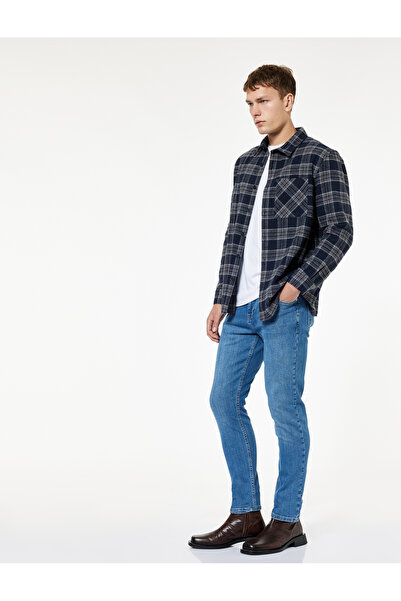 Koton Pamut normál derék karcsú Jean nadrág - Brad Jean