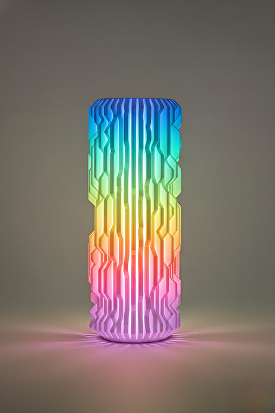 Uzay Home Design Neksus Core RGB Oyuncu Tarzı Masa Lambası – Gamer LED Dekora...