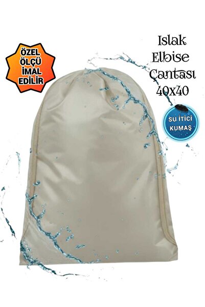 SEVBAGS Plaj Havuz Su Sporları Islak Ve Kirli Çamaşır Kesesi 40x40