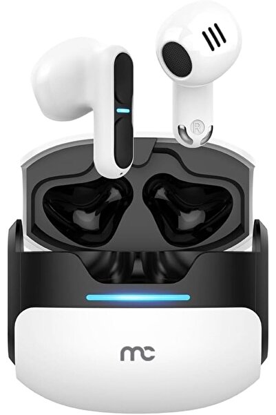 Mycandy TWS-D240 True Wireless Gaming Earbuds - ENC, Bluetooth 5.3, White