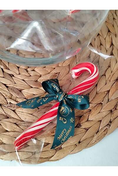 ByDeryaEvent Yılbaşı Temalı Baston Şeker 5 Adet