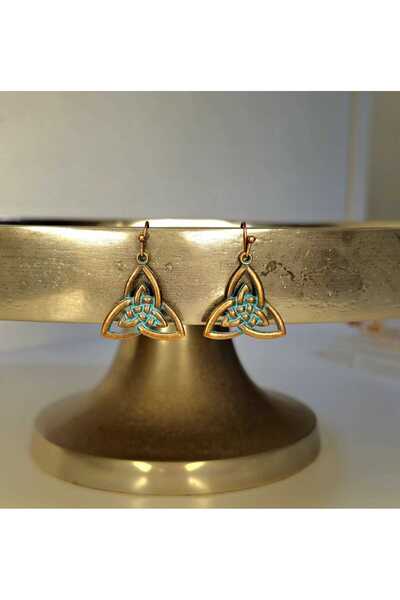 Ivory Pearl أقراط ريترو عرقية أصلية