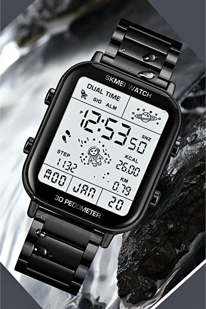 Skmei ساعة يد رجالية رقمية عصرية