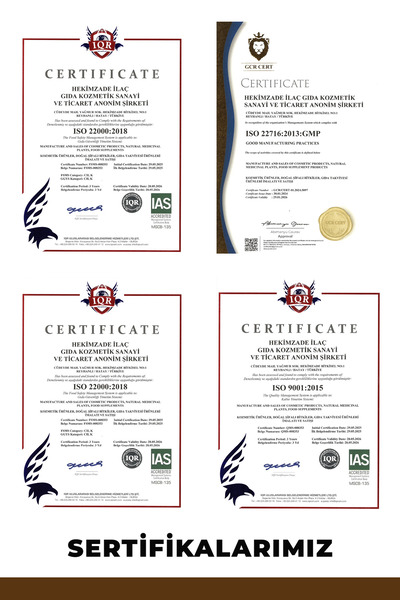 Hekimzade EMHEM 90 Kapsül 650mg – Altın Otu ile Sindirim ve Desteği Takviye Edici Gıda