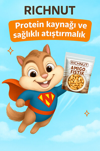 RİCHNUT Amigo Fıstık - Kabuksuz Yer Fıstığı