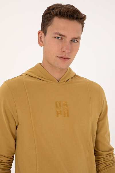 U.S. Polo Assn. Men's Mustard Sweatshirt 50315493-Vr151