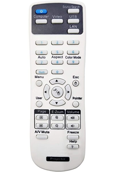 Generic INTECHING 2181788 Projector Remote Control for Epson Projectors