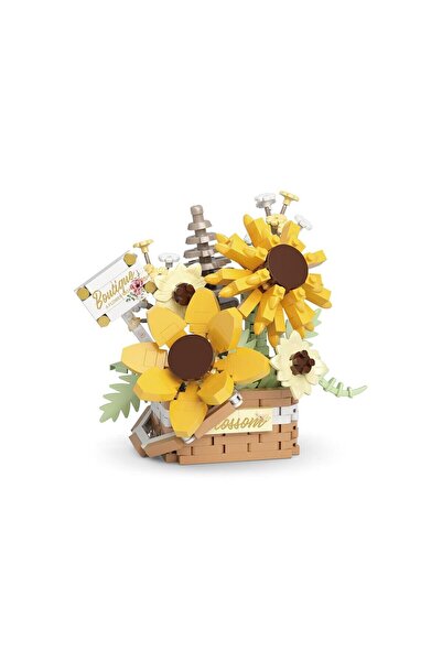 Nilly Toys P1085 Panlos Flower Bouquet 498 Pieces Block Toy