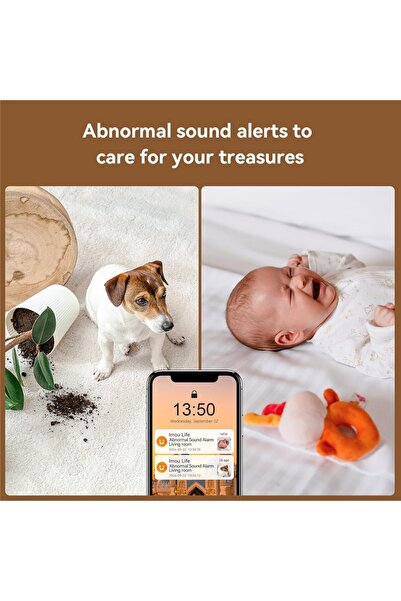 Imou 6MP Dual-Lens Indoor Security Camera (Ranger Dual) - 3MP+3MP, Pan/Tilt, 2-Way Audio, Human Dete