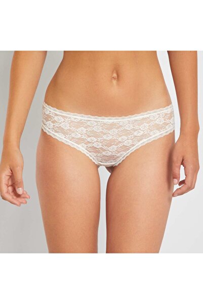 KİABİ Pack of 3 lace Brazilian briefs red