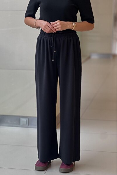 Sentez 5581 Παντελόνι με φαρδύ πόδι με ραβδώσεις στο πλάι του Βερολίνου