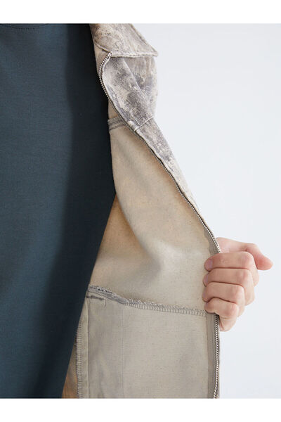 LC Waikiki Vision New Season Comfortable Fit Long Sleeve Gabardine Men's Shirt Jacket