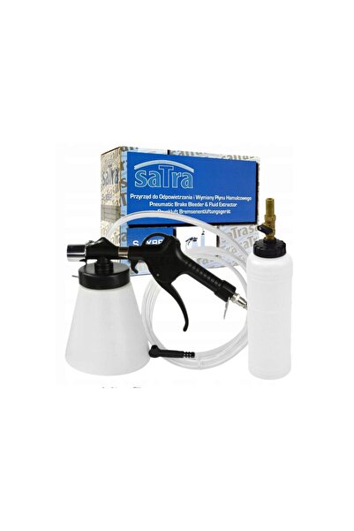 SATRA Brake fluid bleeding and replacement kit, universal, vacuum,