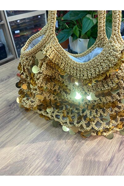 Tasarım pullu çanta