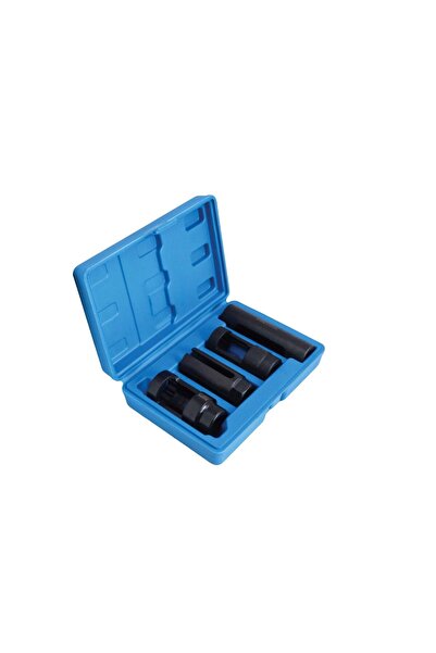 SATRA Socket set for removing diesel injectors 1/2", 4 pieces, VW, BMW, Mercedes, Audi, Peugeot, Satr