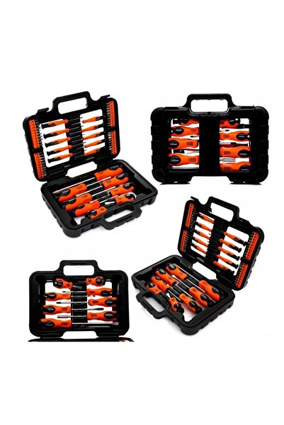 Kraft Set surubelnite pentru atelier, 58 piese,