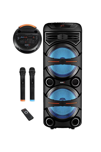 yollayenilensin KTS-2058 Çift Mikrofonlu Bluetooth Speaker – 12W Güç, RGB Işı...