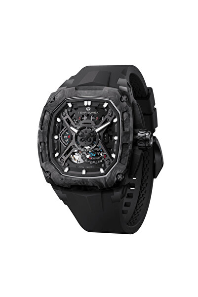 Tsar Bomba Dark Matter 5 Otomatik Saat TB8605 Siyah