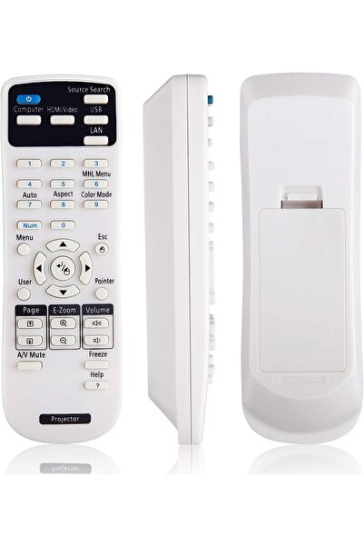 Generic OMAIC Projector Remote Control for Epson Projectors Home Cinema EB EMP EX VS H BrightLink Powerlite