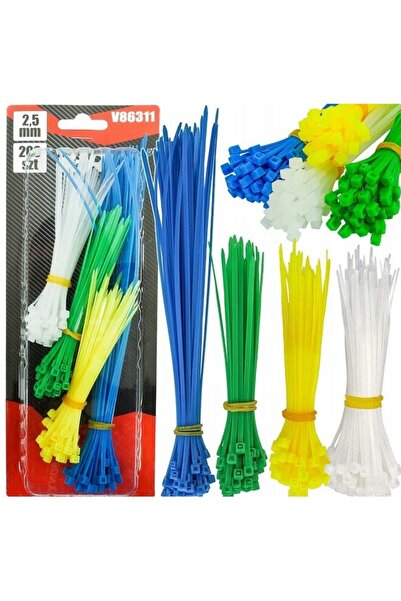 VERKE Car clamp set, mouse type, 2.5 mm 200 pieces,