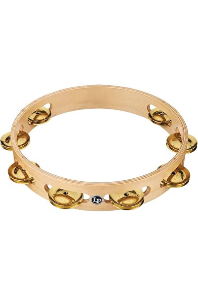 Latin Percussion دف برو ١٠، نحاسي، صف واحد (LP380A-BR)