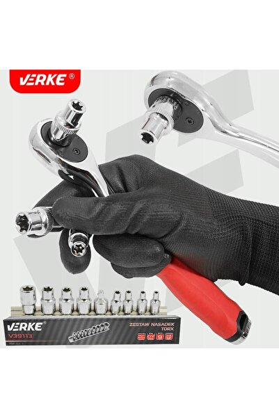 VERKE Torx wrench set, 1/4"-3/8" 8 pieces,