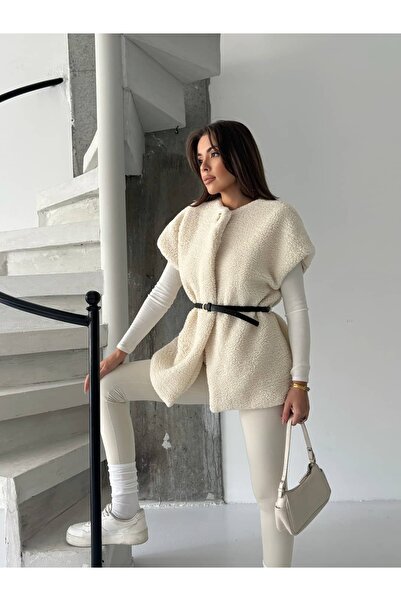 mydukkan.co Belted Fur Vest