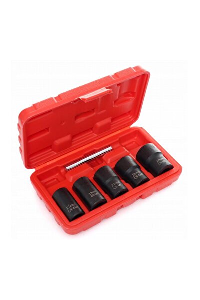 Kraft Impact socket set 1/2", 27, 22, 21, 19, 17mm, 6 pieces,