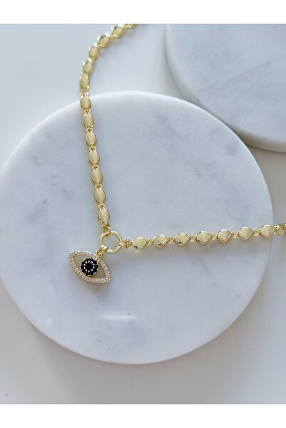 CHARMLUCKY ÖZEL SERİ GÖZ BADEM KOLYE