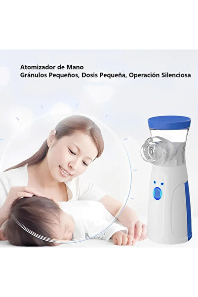 Primo Plus Cold mist steam inhaler, small portable ultrasonic quiet inhalation kit