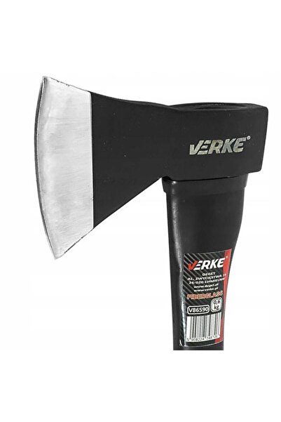VERKE Universal carpentry axe, rubberized fiberglass handle, 0.6 kg
