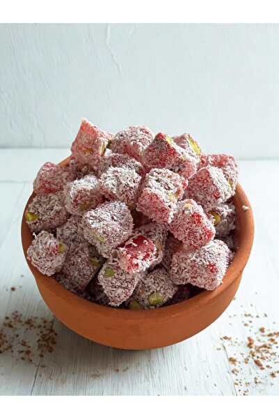 GSC ŞEKERLEME Hindistan Cevizli Çifte Kavrulmuş Narlı Lokum 500GR