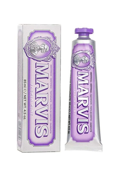 sevencool معجون أسنان إيطالي مبيض بنكهة الياسمين والنعناع من مارفيس، ٨٥ مل (أ...