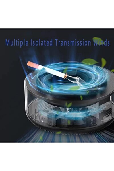 Razo Electric ashtray with suction, White