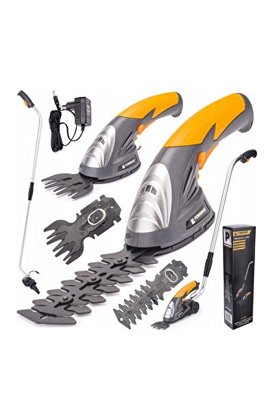 Powermat Foarfeca electrica cu acumulator pentru tuns iarba si gard viu,