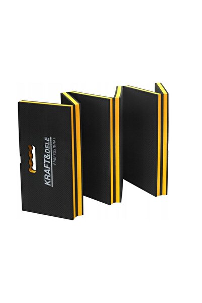 Kraft Foldable protective foam mattress for mechanics, workshop, 1200 x 400 x 25 mm,