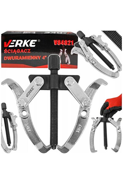 VERKE Bearing puller press, 4" 2 arms,