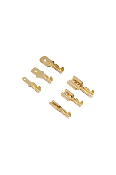 ASTA Electrical connector set, copper, male - female, 600 pieces,