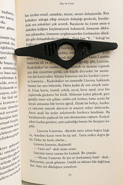 DigiArtisan3D Harry Potter Kitap Okuma Yüzüğü - Sayfa Tutucu - 2'li Model, Si...