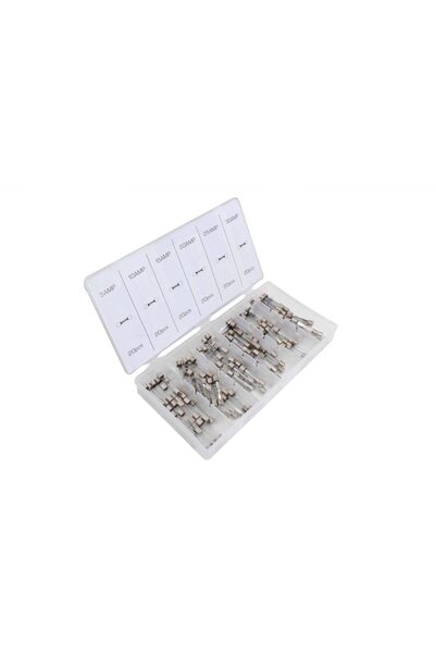 ASTA Glass fuse set, 6 x 32mm, 120 pieces,