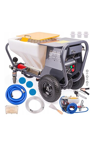 Powermat Pompa pentru tencuit si gletuit profesionala 230V,