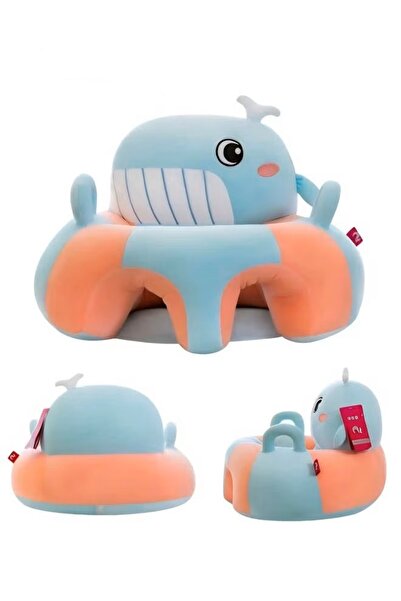Generic Baby Support Seat Sofa Cartoon Baby Learning Sitting Chair Infants Floor Seat PP Cotton Filling