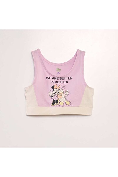 KİABİ Minnie Mouse and Daisy Duck sports crop top PINK
