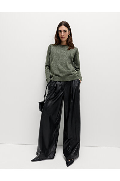 Marks & Spencer Işıltılı Bisiklet Yaka Kazak