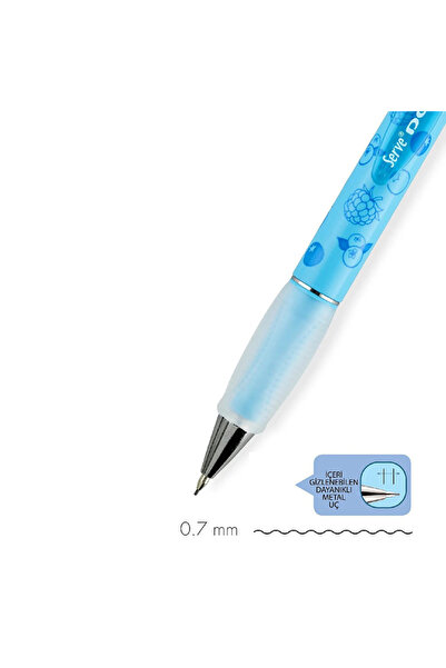 Serve Deep Versatile Pen 0.7 Neon Blue Blackberry