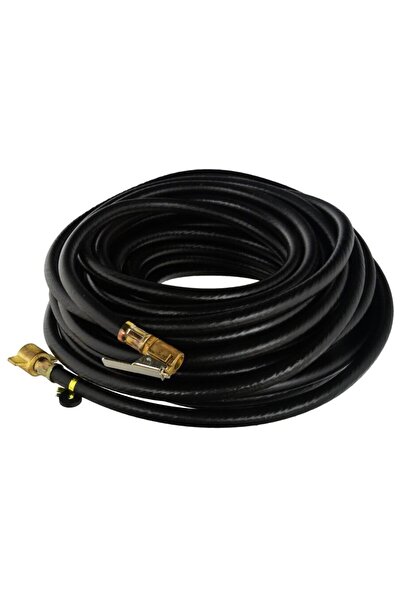 Avex Furtun pneumatic pentru compresor cu conector și dop de umflare a anvelopelor, lungime 12 m